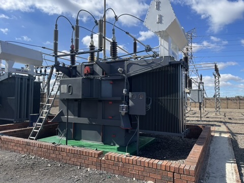 Restoration of burned transformer 1