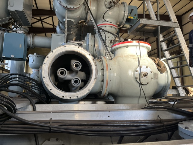 JVA substation repair work 2