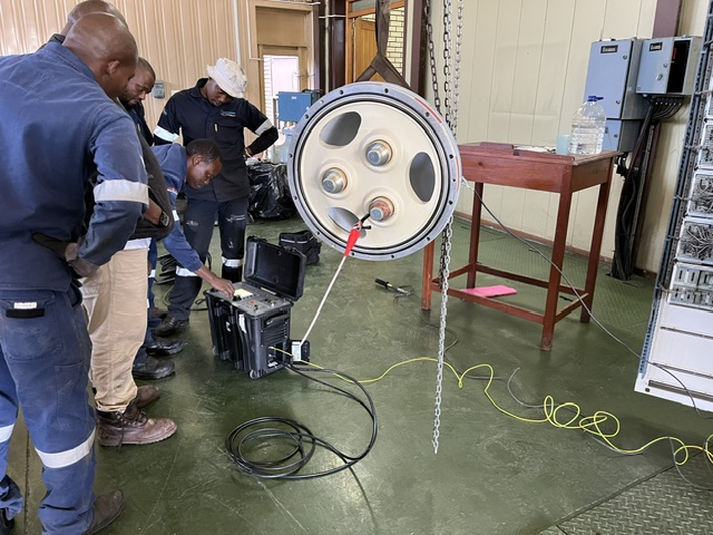 JVA substation repair work 3